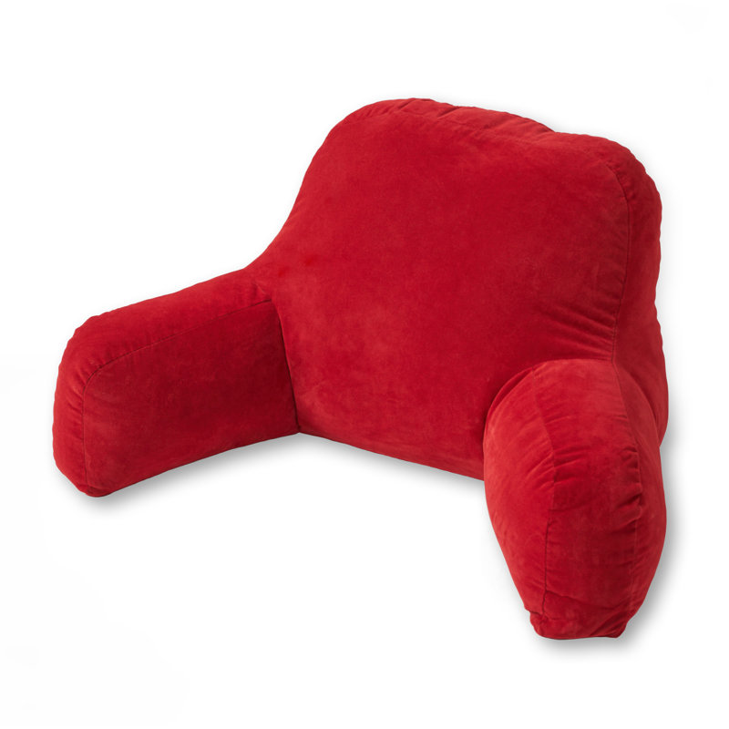 Hyatt Backrest Pillow, Scarlet