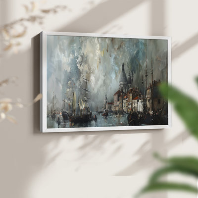 Nautical Series-CCXVI -Framed Print - Restickable