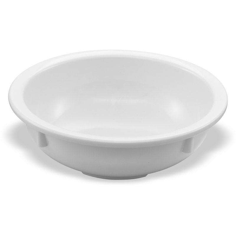 10 oz. Angeliza Bol en mélamine Nappie, Blanc