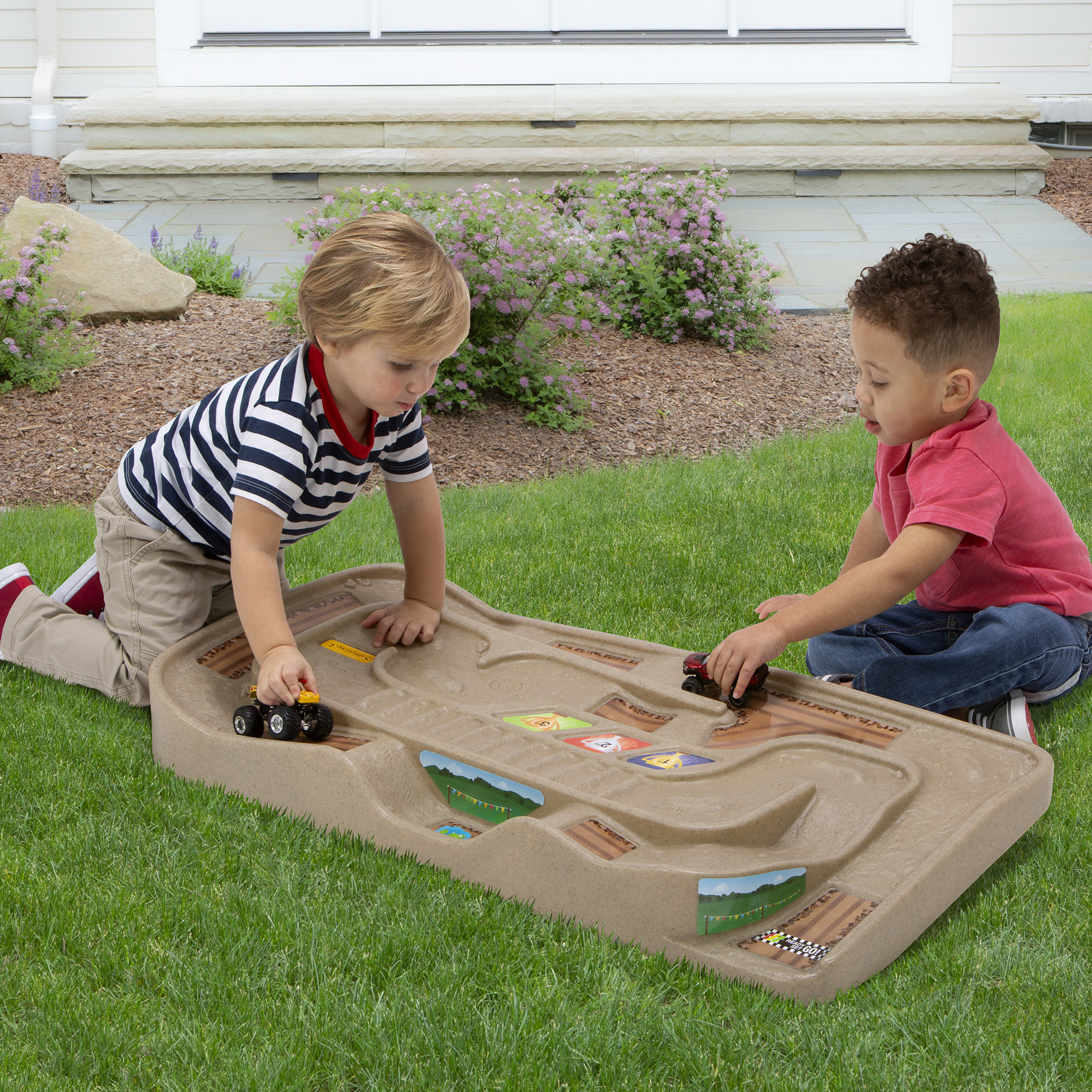 Toddler car and sales track