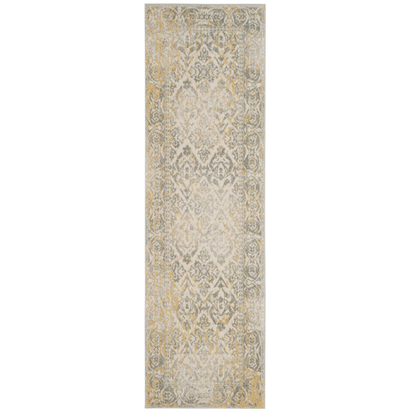 Osakis Performance Damask Rug, Runner 2'2" x 7'