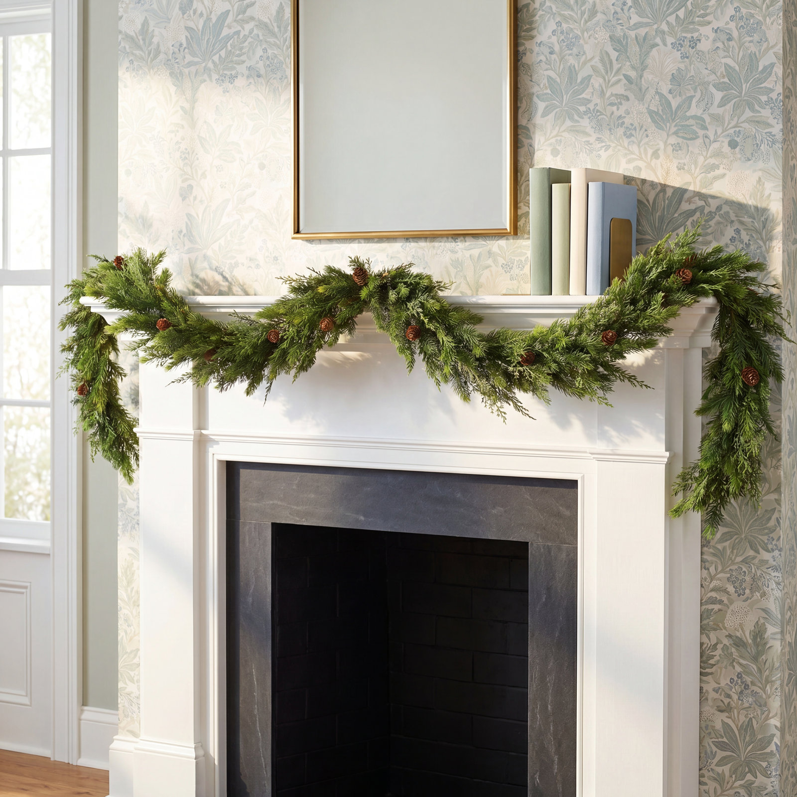 Artificial PE Christmas Garland
