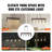 4-Light Kitchen Island Pendant Lights 60W Adjustable Dining Room Light E26