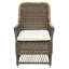 Chaise de salle à manger d'extérieur Sharmeta