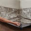 Crushed Velvet Elasticated Divan Base Wrap-66223034-66223033