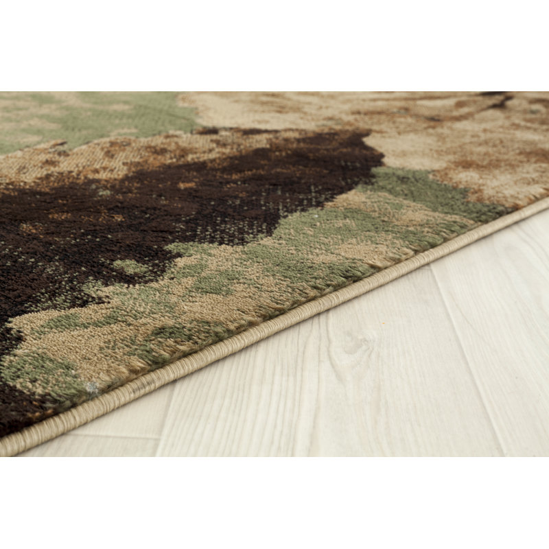 Tapis brun / beige Pippen Wanderer, Rectangle 1 pi 10 po x 3 pi