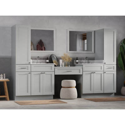 Meuble-lavabo double 108 po Disar