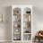 Farmhouse Two-tone Storage Bookcase With 5 Tiers-1661707983