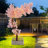 Pink Artificial Cherry Tree Fake Sakura Tree With Lights