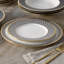 Ensemble de 4 grandes assiettes Noritake Blueshire, 10 3/4 po