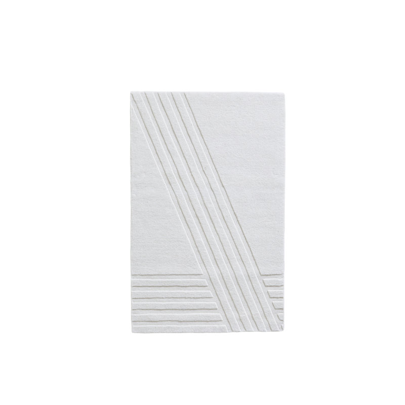 Off White Kyoto Rug, Rectangle 2'9" x 4'5"