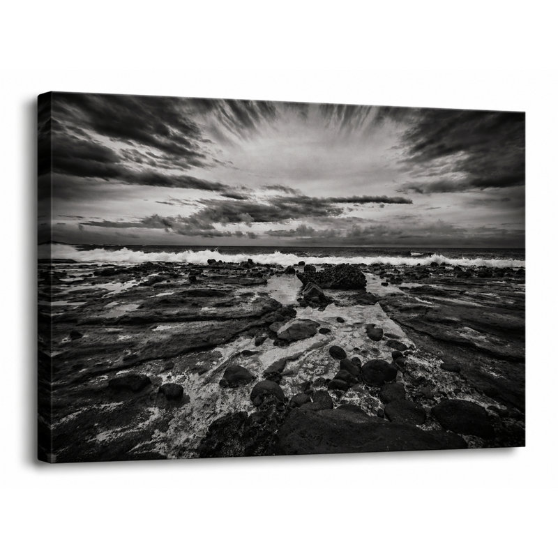 «Tidal Drama», reproduction d'art sur toile tendue, H 15 po x l 20 po