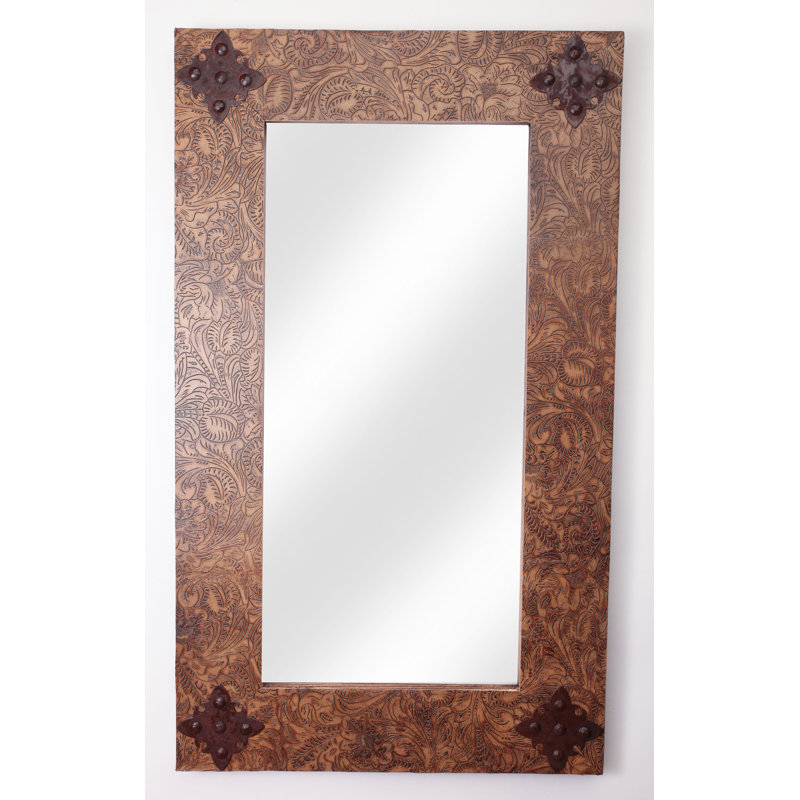 Menifee Wood Wall Mirror