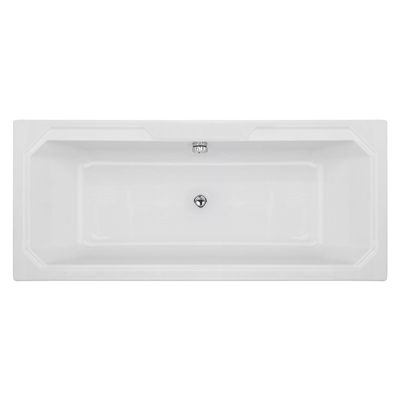 Ascott 1800mm x 800mm Soaking Acrylic Bathtub