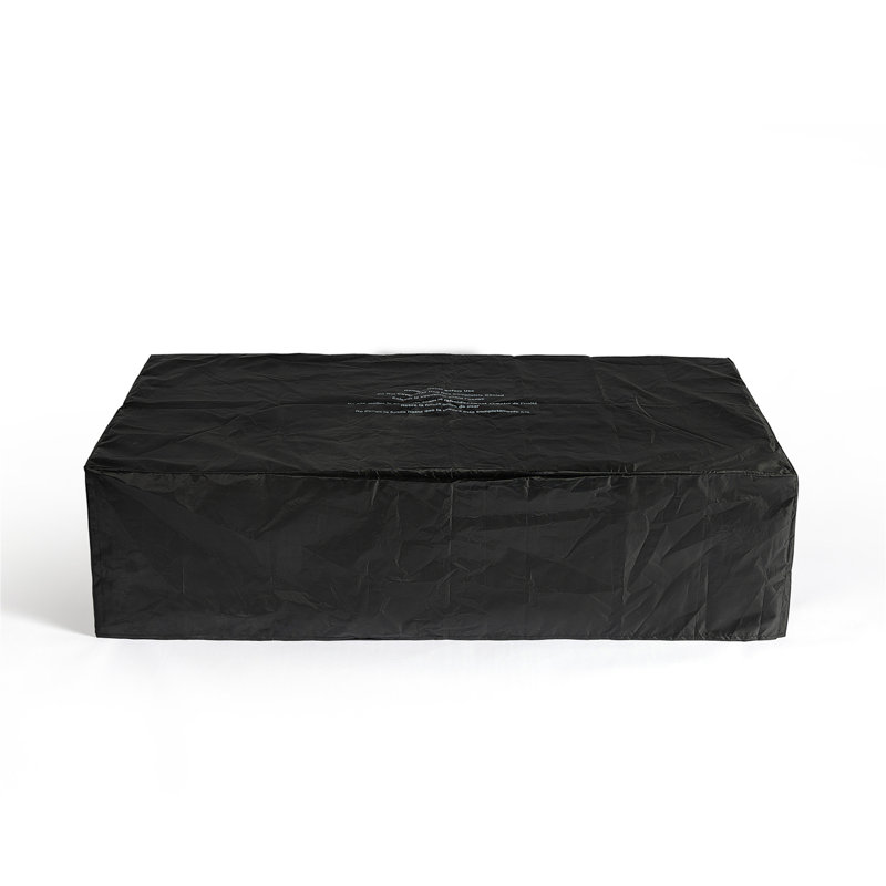 Concrete Propane Gas Fire Pit Table, Charcoal
