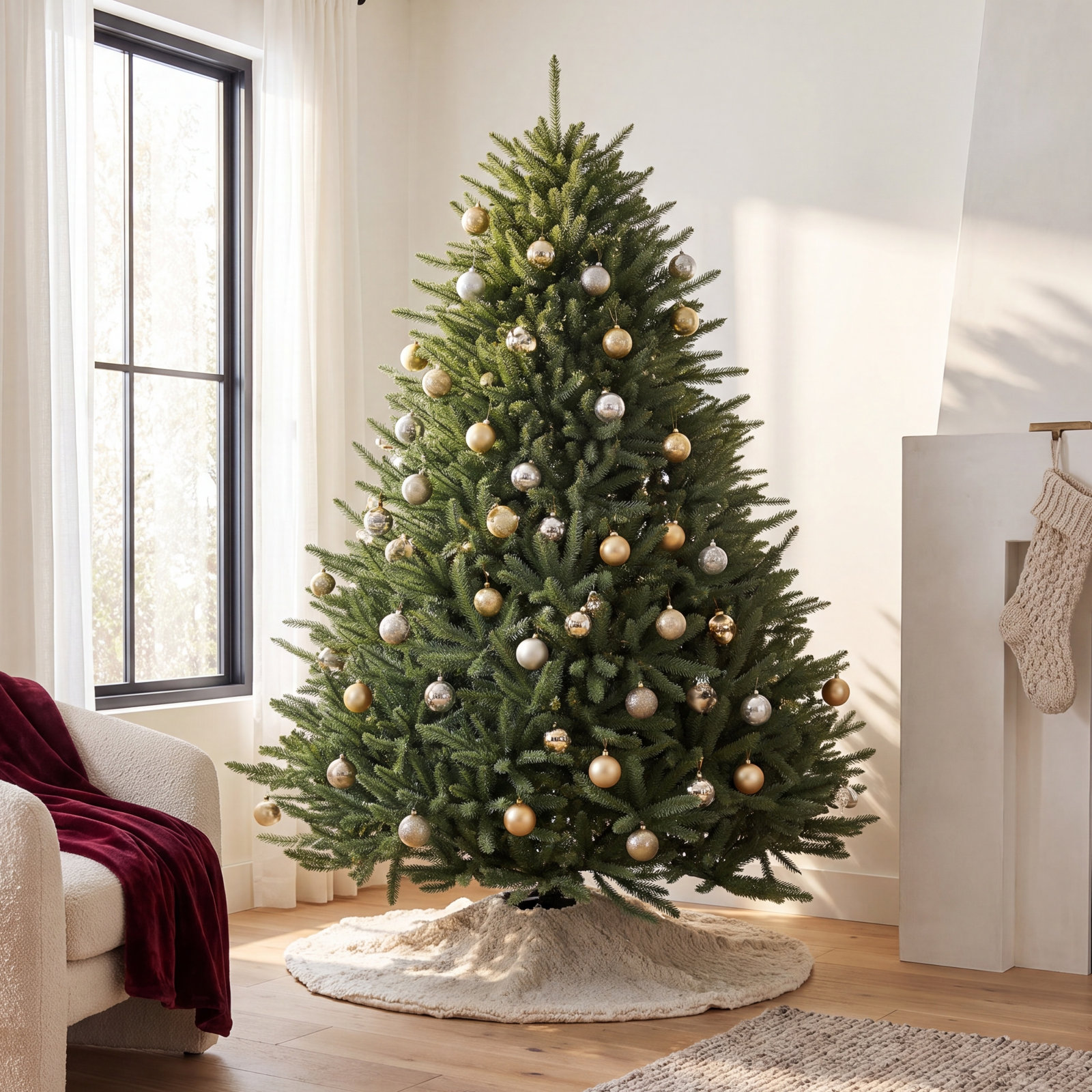 Artificial Christmas Tree, 7.5'