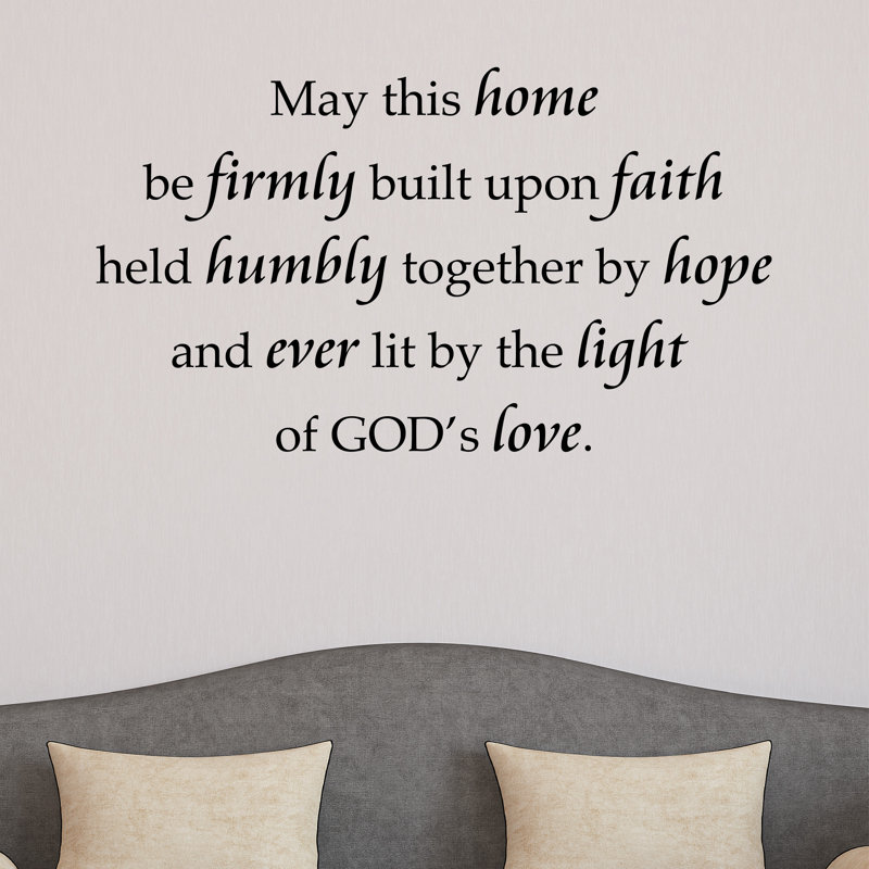 Text & Numbers Wall Decal