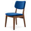 Chaise d'appoint rembourrée en bois massif Avra-954845857