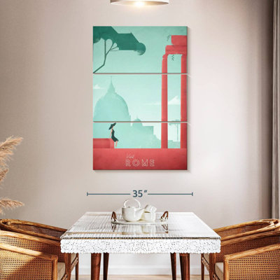 Masam Rome Vintage Travel Poster