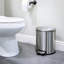 Ensemble de 2 poubelles à pédale en acier inoxydable 2 pièces-80471832