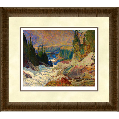 Montreal River, encadrée par J.E.H. Macdonald
