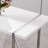 5-Piece Modern Glam Rectangular Dining Set with Faux Leather Chairs for Small Space-93438719-93438705
