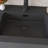 24" Wall-Mounted  Bathroom Vanity With Black Solid Surface Basin-1355903913