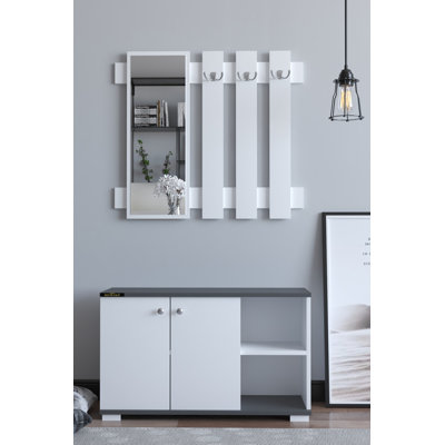 Josniel Hallway Set with Storage Bench