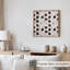 Motif hexagonal abstrait I, reproduction d'art moderne sans cadre Mid-Century-208052318