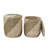 Seagrass Handmade Two Toned Decorative and Functional Storage Basket with Matching Lids