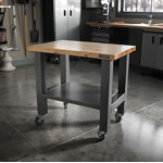 3' Wide Mobile Workstation