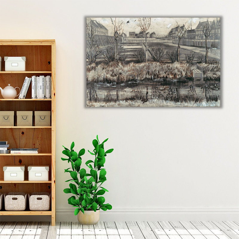 Nursery on Schenkweg, 1882 - reproduction d'art sur toile, H 20 po x l 30 po