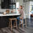 Maven Lane Vincent Wooden Kitchen Stool-655363867-655363858
