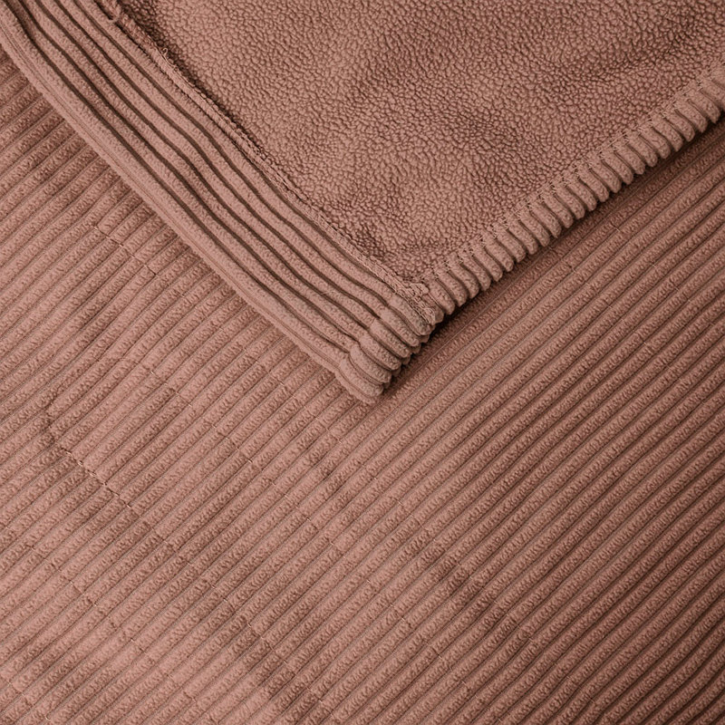 Couverture chauffante, L 83,99 po x l 61,99 po, Brun