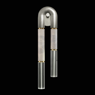 Antonia Iron LED Flush Mounted Sconce