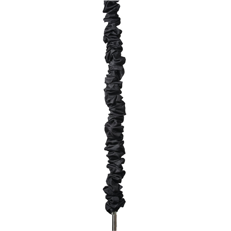 Markiewicz Chain Cord Cover, 60" H x 2.5" W x 2.5" D, Matte Black
