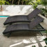 Ensemble de 2 chaises pliantes pour patio