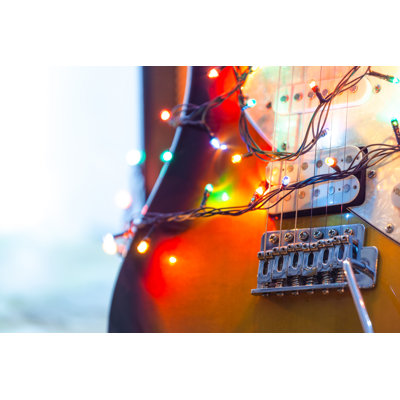 Electric Guitar by Sergey Granev - Wrapped Canvas Print