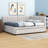 Upholstered Daybed With Trundle-903207014