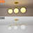 Laneeka Glass Semi Flush Mount
