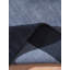Tapis écologique en laine noué à la main Kenshawn - Couleur gris anthracite | Tapis contemporain antidérapant, fait à la main, de conception épaisse et contemporaine pour le salon-123244074-123244077