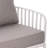 9-Piece Patio Conversation Set (White+Gray)-994062988-994063089