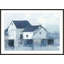 «Indigo Barns I» par Ethan Harper - peinture encadrée-607596904-580770387