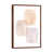 Classic Brown Wood Framed