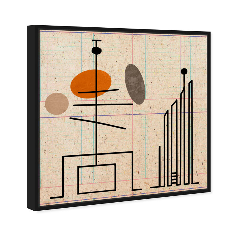 Malabares - cadre flottant, impression sur toile, Toile encadrée noire, H 40 po x l 40 po