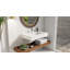 Lavabo de salle de bain mural en résine blanc brillant 31,5 po x 19,6 po Badeloft WT-04-D-G-35943824