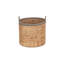 Wicker Round Rope Border Storage Basket-109138918