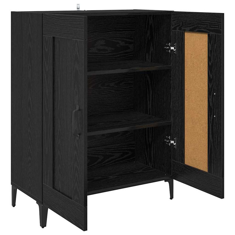 Sideboard Accent Chest, Black Oak