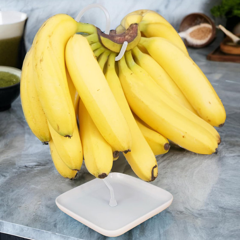 Support à banane, Blanc