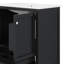 Ensemble de meuble-lavabo 60 po, double meuble-lavabo, double lavabo en céramique, tablette de rangement et tiroirs divisés-89698508
